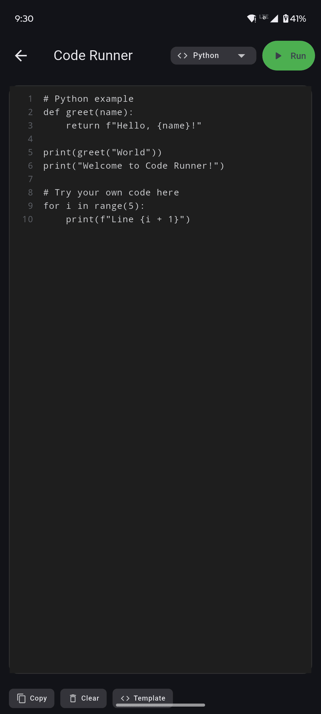 Code Runner