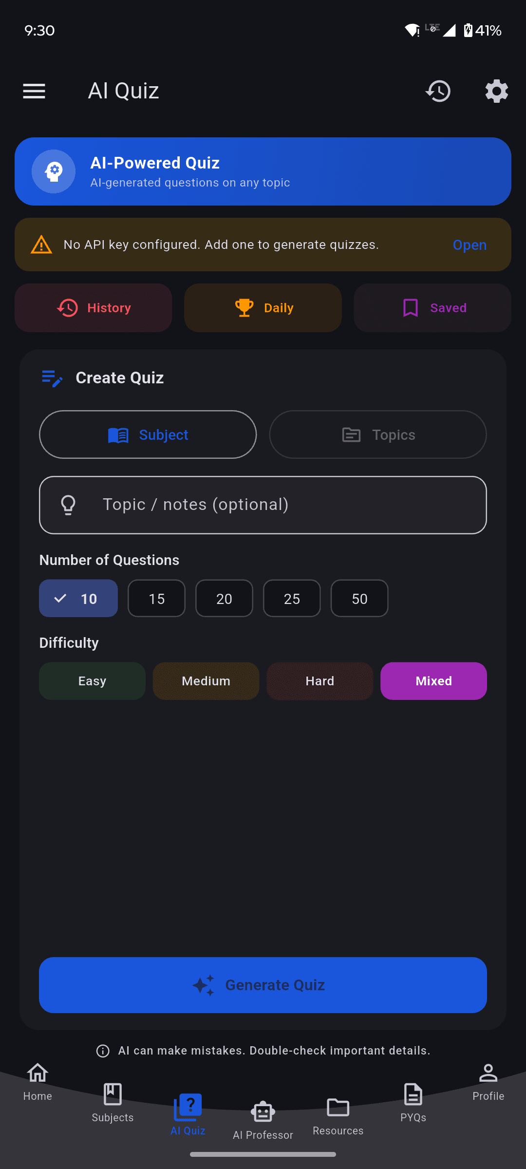 AI Quiz