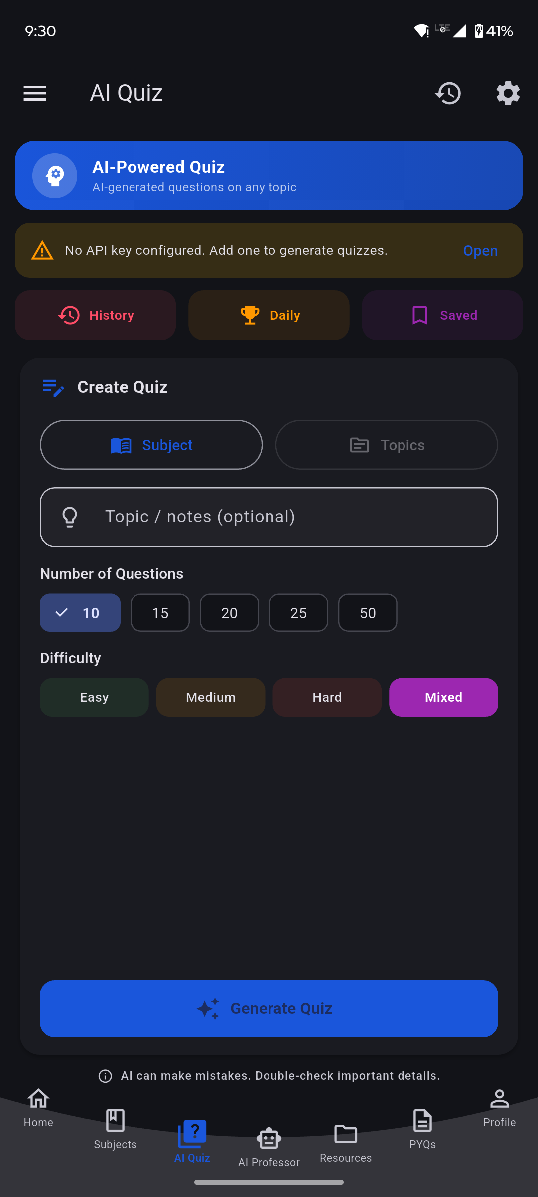 AI Quiz