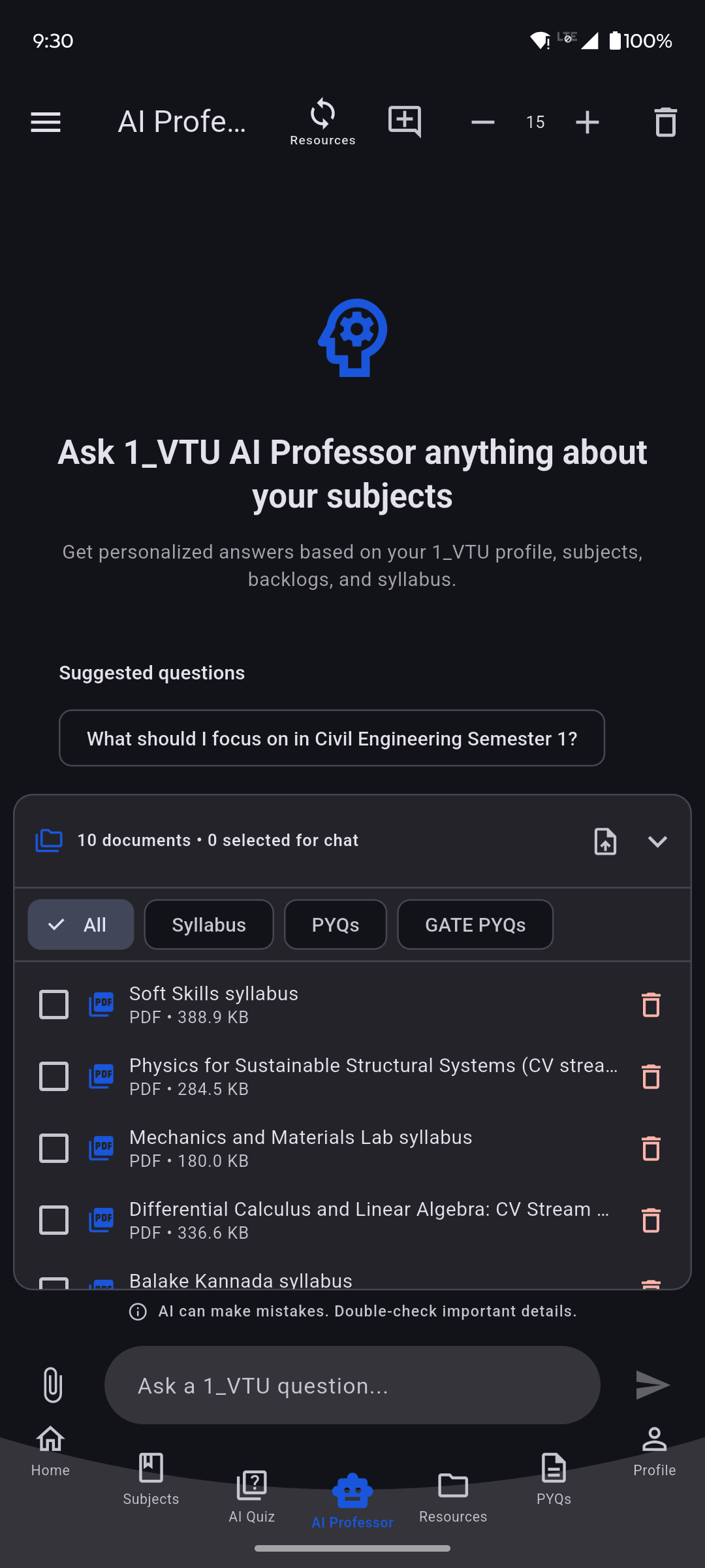 What the AI reads